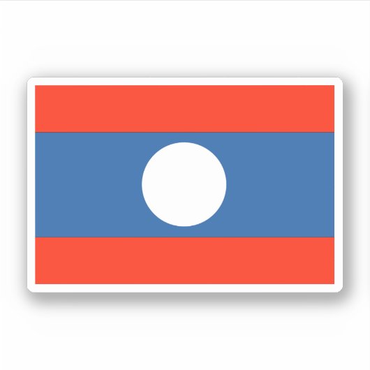 Sticker Laos (Devant)