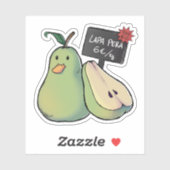 Sticker Lapa Pera (Feuille)