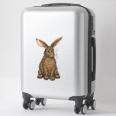 Sticker Lapin 3 (Sur valise)