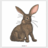 Sticker Lapin 4 (Feuille)