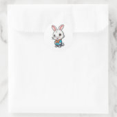 Sticker Lapin Adorable - Un Bon Moment (Sac)