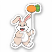 Sticker Lapin avec carotte comme ballon.PNG (Devant)