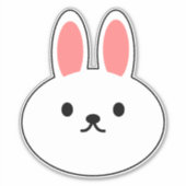 Sticker Lapin de Pâques (Devant)
