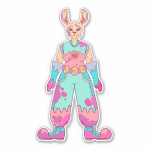 Sticker Lapin d'été