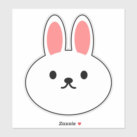 Sticker Lapin Lapin (Feuille)