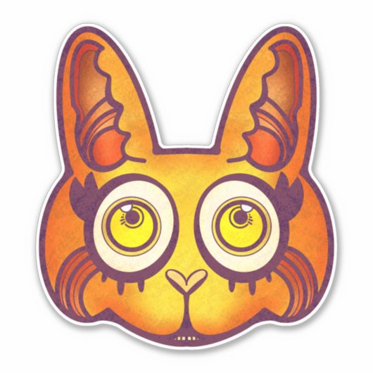 Sticker Lapin Métal (Devant)