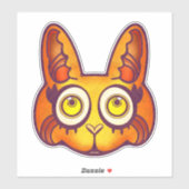 Sticker Lapin Métal (Feuille)