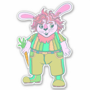 Sticker Lapin Mignon