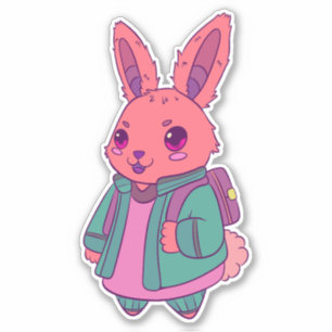 Sticker Lapin Mignon