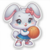 Sticker lapin mignon (Devant)