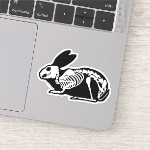 Sticker Lapin squelette