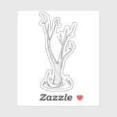 Sticker L'Arbre Lune (Feuille)