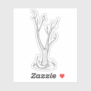 Sticker L'Arbre Lune