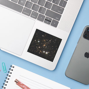Sticker L'Arc Sunburst Dans Un Gros Cluster Galaxy