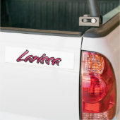 Sticker Larissa rose pâle Aufkleber (Sur camion)