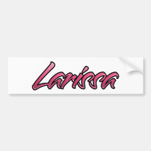 Sticker Larissa rose pâle Aufkleber