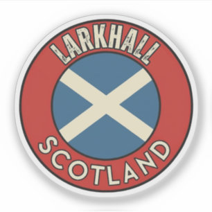 Sticker Larkhall, Écosse