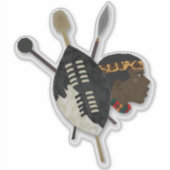 Sticker L'art tribal africain (Devant)