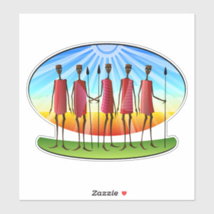 Sticker L'art tribal africain