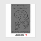 Sticker l'artiste_awaynowE UR LoveS V6 gDrawing Horror (Feuille)