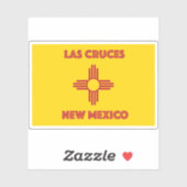 Sticker Las Cruces NM (Feuille)