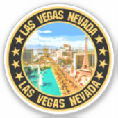 Sticker Las vegas (Recto)