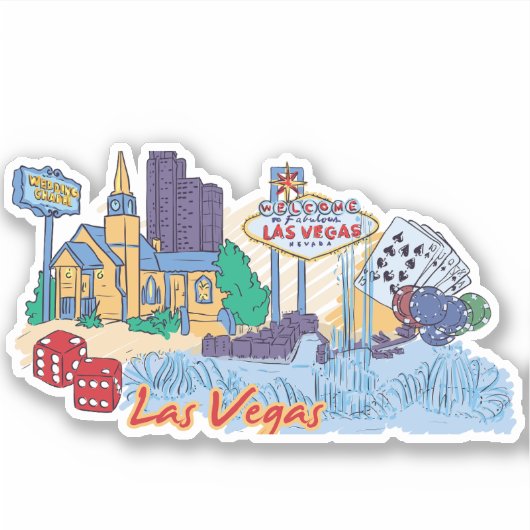 Sticker Las Vigas (Devant)