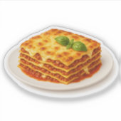 Sticker Lasagne (Devant)
