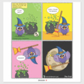 Sticker L'Assistant Apprentice - Cleaning Comic (Feuille)