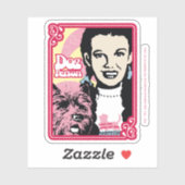 Sticker L'Assistant D'Oz™ | Dorothy™ & Toto™ - Personne de (Feuille)