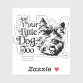 Sticker L'Assistant D'Oz™ | Et Ton Petit Chien Aussi (Feuille)
