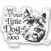 Sticker L'Assistant D'Oz™ | Et Ton Petit Chien Aussi (Devant)