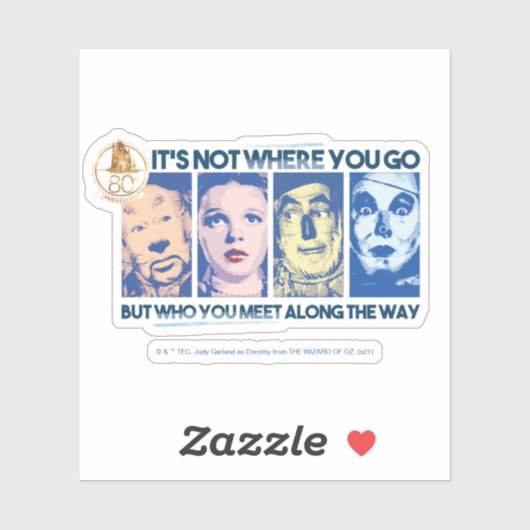 Sticker L'Assistant D'Oz™ | Qui Vous Rencontrez En Chemin (Feuille)