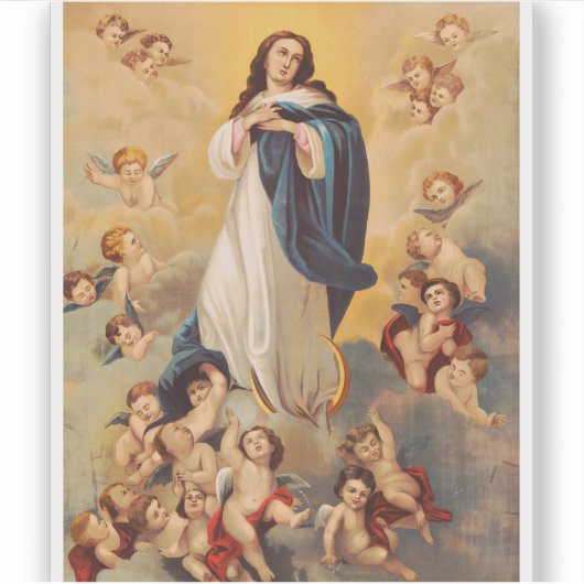 Sticker L'Assomption de la Vierge (Devant)