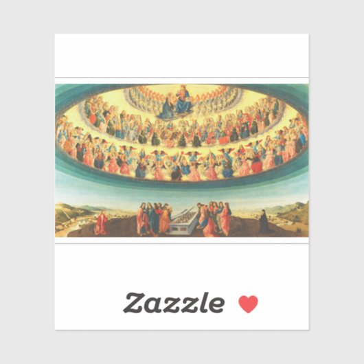 Sticker L'Assomption de la Vierge (Feuille)