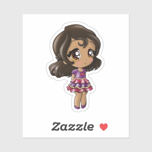 Sticker Latina (Feuille)