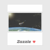 Sticker L'Atlas V541 Lance Le Véhicule En Orbite. (Feuille)