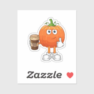 Sticker Latte aux épices humaines