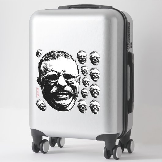 Sticker Laughing Teddy (Sur valise)