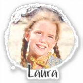 Sticker Laura Ingalls Wilder (Recto)