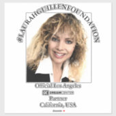 STICKER #LAURAHGUILLENFOUNDATION (Feuille)