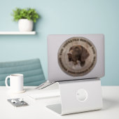 Sticker L'autocollant de chien de chasse polyvalent (Ordinateur portable sur le bureau)