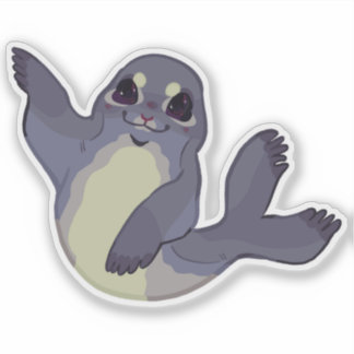 Sticker L'autocollant vinyle sur mesure de phoque