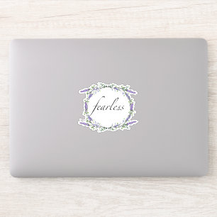 Sticker Lavande et Eucalyptus sans peur