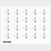 Sticker Lavender Flower Calm (Feuille)