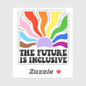 Sticker L'avenir est inclusif (Feuille)