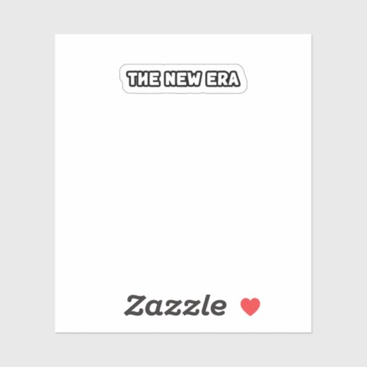 Sticker L'avenir visionnaire de l'innovation à la nouvelle (Feuille)