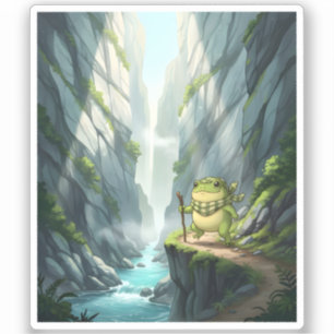 Sticker L'aventure de Zochi à travers le gouffre de Taroko
