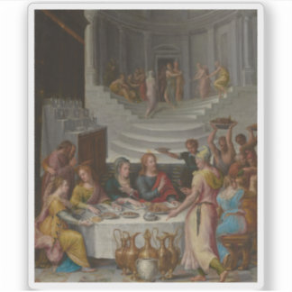 Sticker Lavinia Fontana - Fête Mariage à Cana
