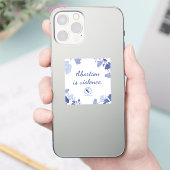 Sticker L'avortement est la violence (Téléphone)